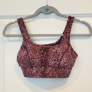 MICHI Basal Printed Sports Bra Animal.print Size XS